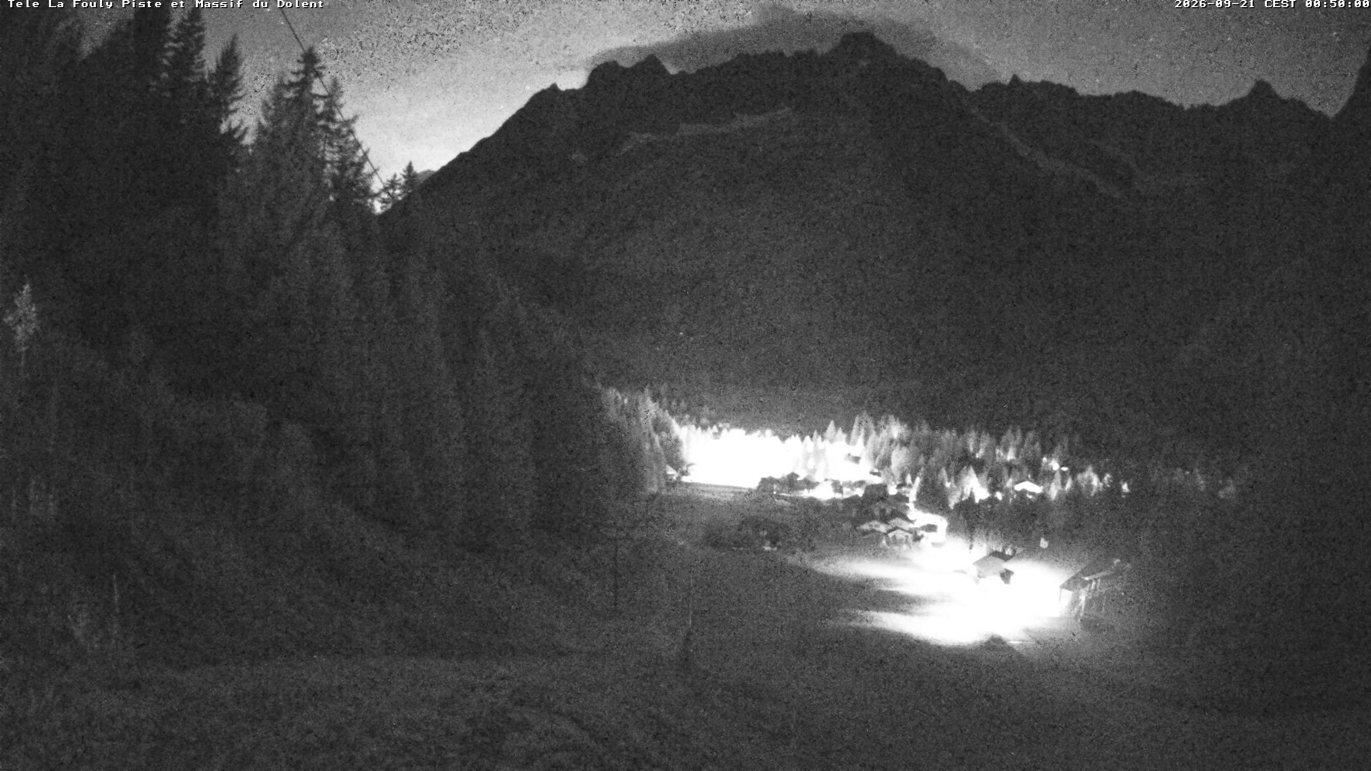 La Fouly › Südwesten: Glacier de l'A Neuve - Mont Dolent - Mont Blanc massif