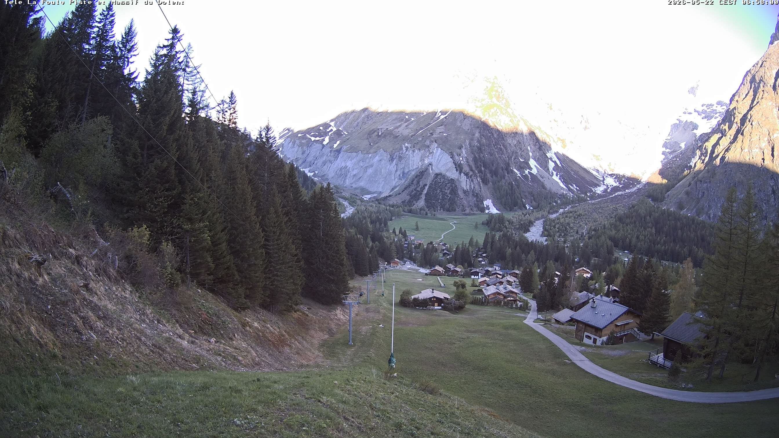 La Fouly › Südwesten: Glacier de l'A Neuve - Mont Dolent - Mont Blanc massif