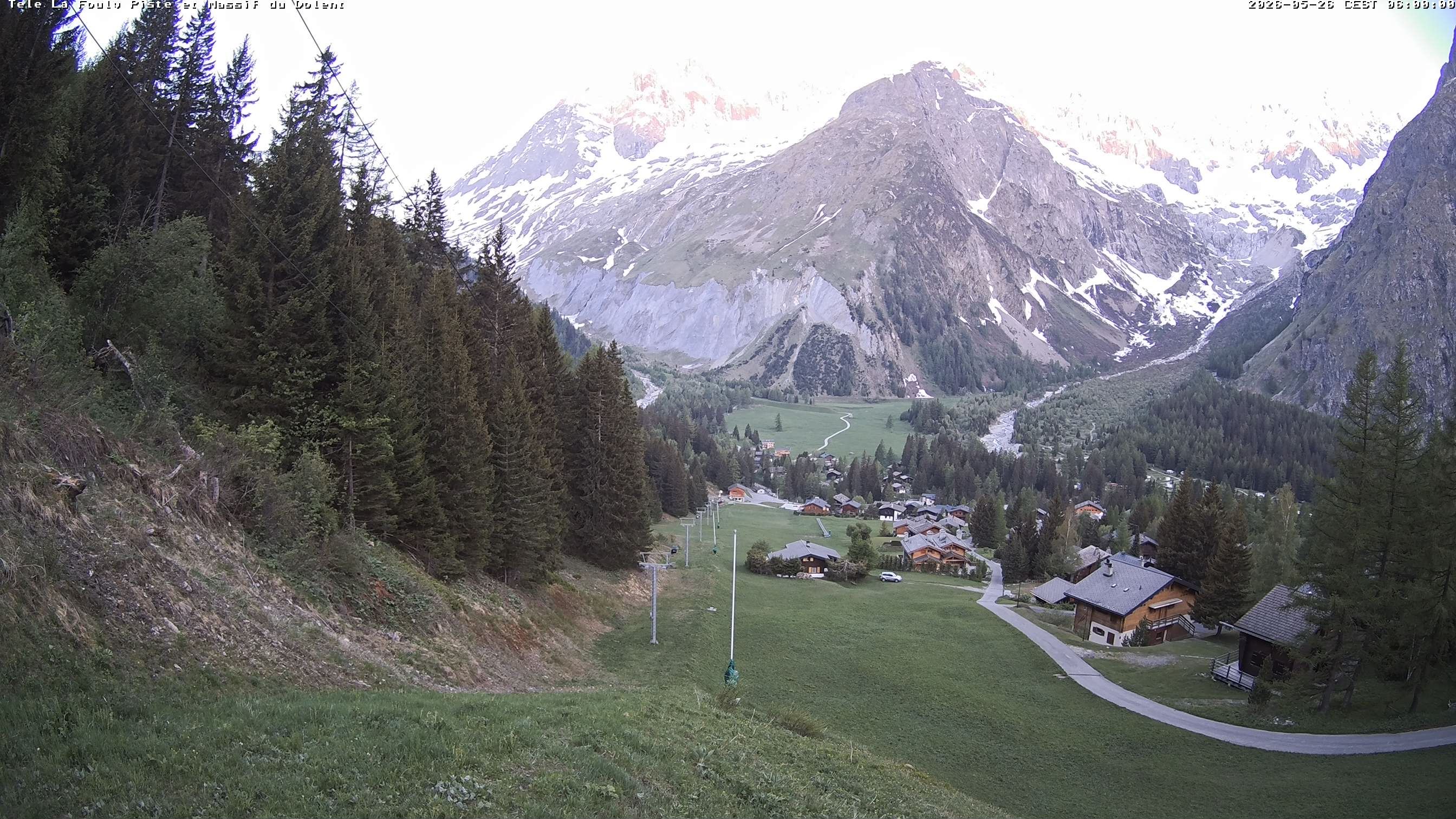 La Fouly › Südwesten: Glacier de l'A Neuve - Mont Dolent - Mont Blanc massif