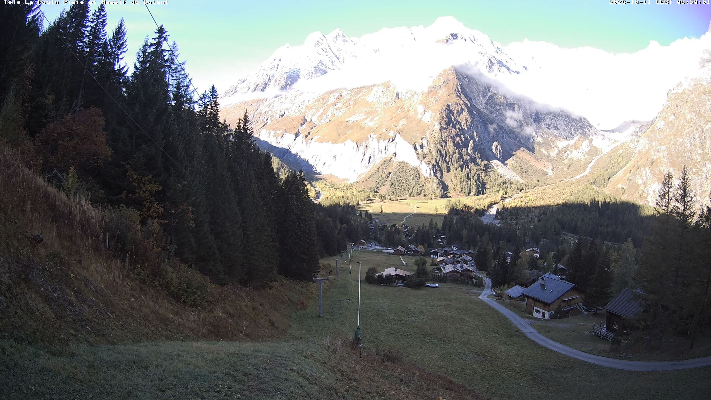 La Fouly › Südwesten: Glacier de l'A Neuve - Mont Dolent - Mont Blanc massif