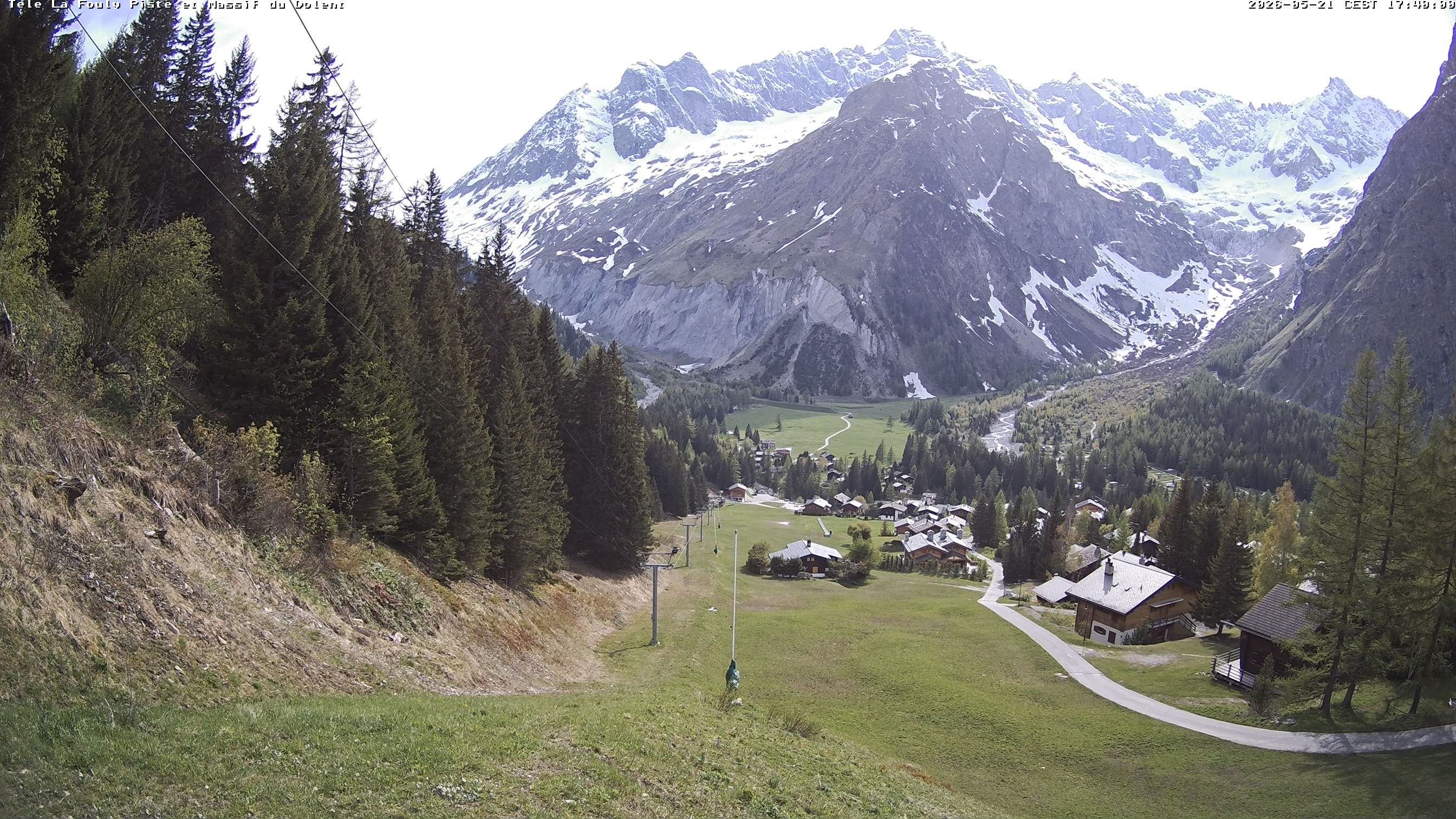 La Fouly › Südwesten: Glacier de l'A Neuve - Mont Dolent - Mont Blanc massif