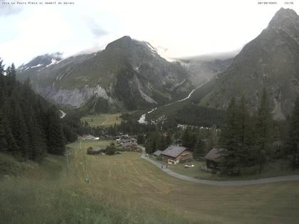 La Fouly › Süd-West: Glacier de l'A Neuve - Mont Dolent - Mont Blanc massif