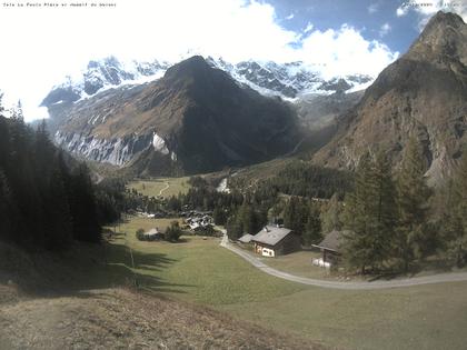 La Fouly › Süd-West: Glacier de l'A Neuve - Mont Dolent - Mont Blanc massif