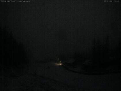 La Fouly › Südwesten: Glacier de l'A Neuve - Mont Dolent - Mont Blanc massif