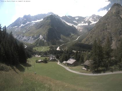 La Fouly › Süd-West: Glacier de l'A Neuve - Mont Dolent - Mont Blanc massif