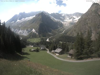 La Fouly › Süd-West: Glacier de l'A Neuve - Mont Dolent - Mont Blanc massif