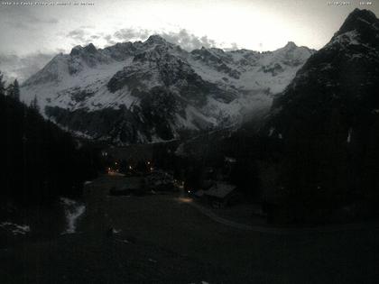 La Fouly › Süd-West: Glacier de l'A Neuve - Mont Dolent - Mont Blanc massif