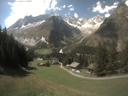 La Fouly › Süd-West: Glacier de l'A Neuve - Mont Dolent - Mont Blanc massif