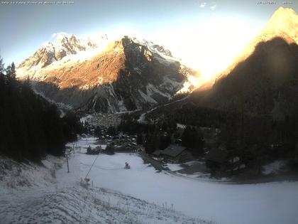 La Fouly › Süd-West: Glacier de l'A Neuve - Mont Dolent - Mont Blanc massif