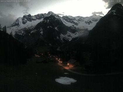La Fouly › Süd-West: Glacier de l'A Neuve - Mont Dolent - Mont Blanc massif