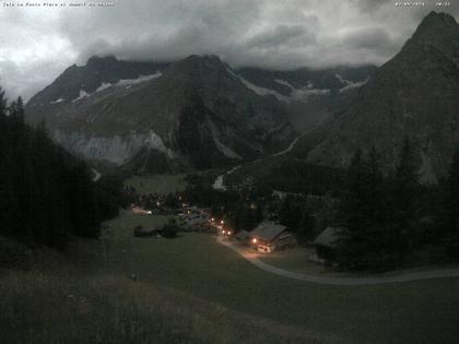 La Fouly › Süd-West: Glacier de l'A Neuve - Mont Dolent - Mont Blanc massif