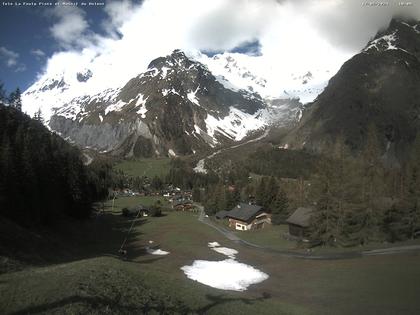 La Fouly › Süd-West: Glacier de l'A Neuve - Mont Dolent - Mont Blanc massif