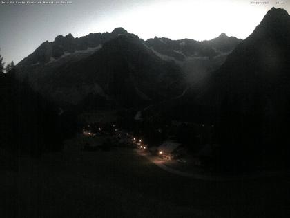 La Fouly › Süd-West: Glacier de l'A Neuve - Mont Dolent - Mont Blanc massif