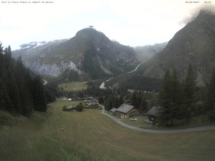 La Fouly › Süd-West: Glacier de l'A Neuve - Mont Dolent - Mont Blanc massif