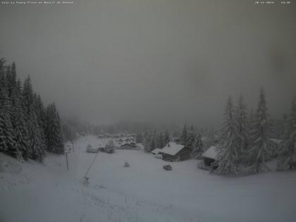 La Fouly › Süd-West: Glacier de l'A Neuve - Mont Dolent - Mont Blanc massif