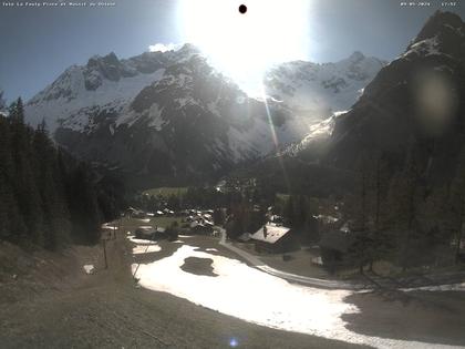 La Fouly: Glacier de l'A Neuve - Mont Dolent - Mont Blanc massif