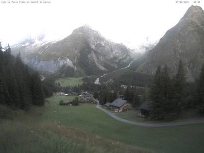 La Fouly › Süd-West: Glacier de l'A Neuve - Mont Dolent - Mont Blanc massif