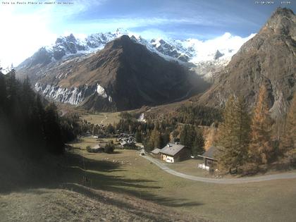 La Fouly › Süd-West: Glacier de l'A Neuve - Mont Dolent - Mont Blanc massif