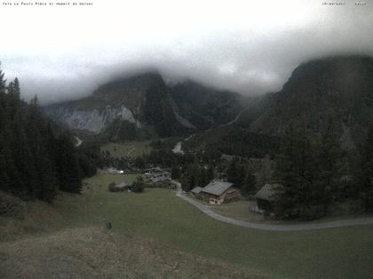 La Fouly › Süd-West: Glacier de l'A Neuve - Mont Dolent - Mont Blanc massif