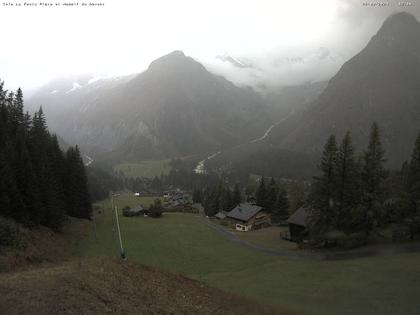 La Fouly › Süd-West: Glacier de l'A Neuve - Mont Dolent - Mont Blanc massif