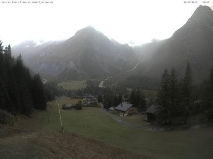 La Fouly › Süd-West: Glacier de l'A Neuve - Mont Dolent - Mont Blanc massif