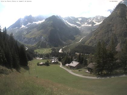 La Fouly › Süd-West: Glacier de l'A Neuve - Mont Dolent - Mont Blanc massif