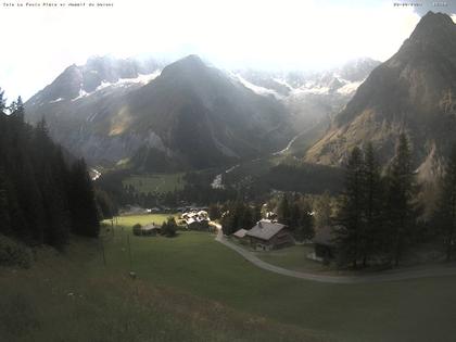 La Fouly › Süd-West: Glacier de l'A Neuve - Mont Dolent - Mont Blanc massif