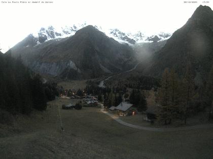 La Fouly › Süd-West: Glacier de l'A Neuve - Mont Dolent - Mont Blanc massif