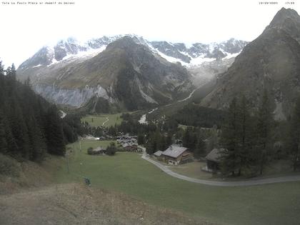 La Fouly › Süd-West: Glacier de l'A Neuve - Mont Dolent - Mont Blanc massif