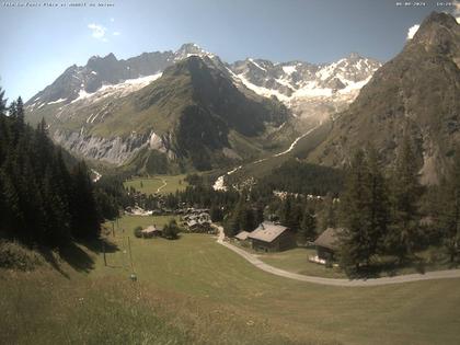 La Fouly › Süd-West: Glacier de l'A Neuve - Mont Dolent - Mont Blanc massif