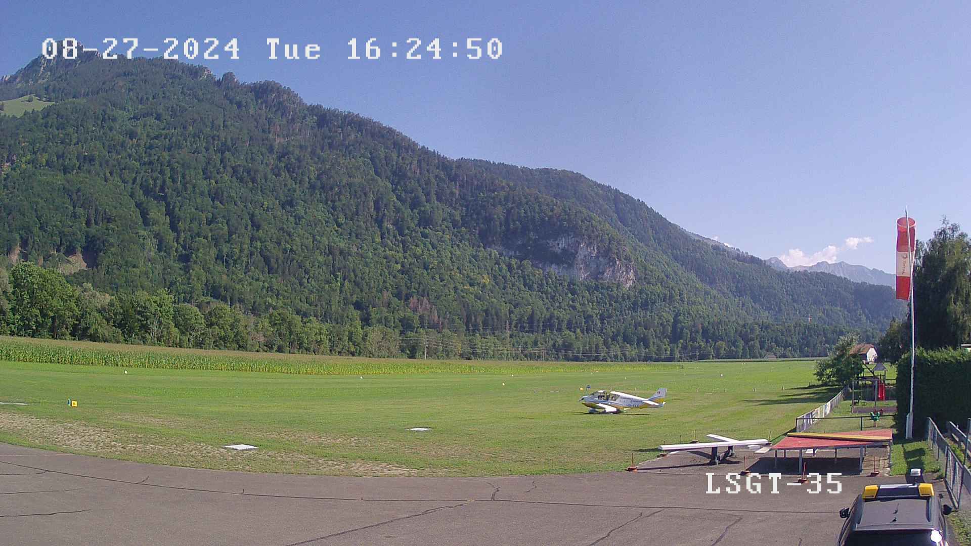 Gruyères › Süd: Aérodrome Gruyères