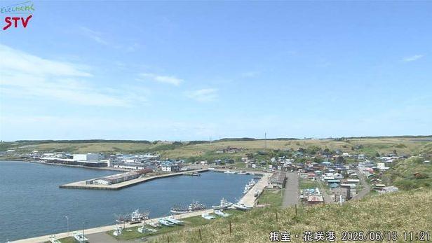 Nemuro Coastal Harbor: Weather & Landscape Webcam