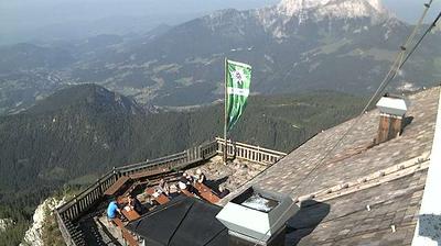 Berchtesgaden: Watzmannhaus - Blickrichtung Grünstein und