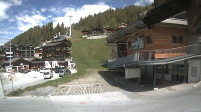 Grächen: Talstation Gondelbahn - Hannigalp Wetter Swiss Webcams