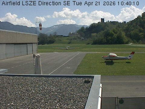 Bad Ragaz: Aérodrome dir. Sud-Est