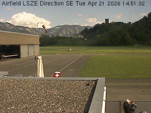 Bad Ragaz: Aérodrome dir. Sud-Est