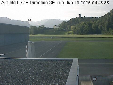 Bad Ragaz: Aérodrome dir. Sud-Est