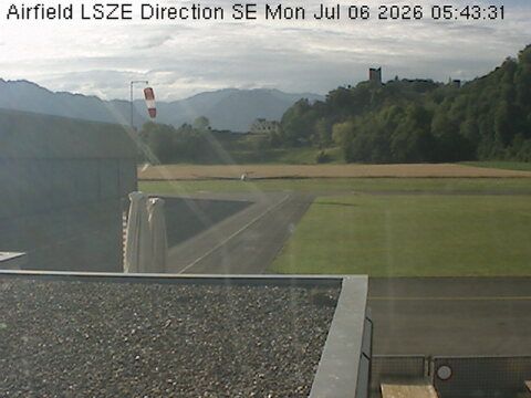 Bad Ragaz: Aérodrome dir. Sud-Est