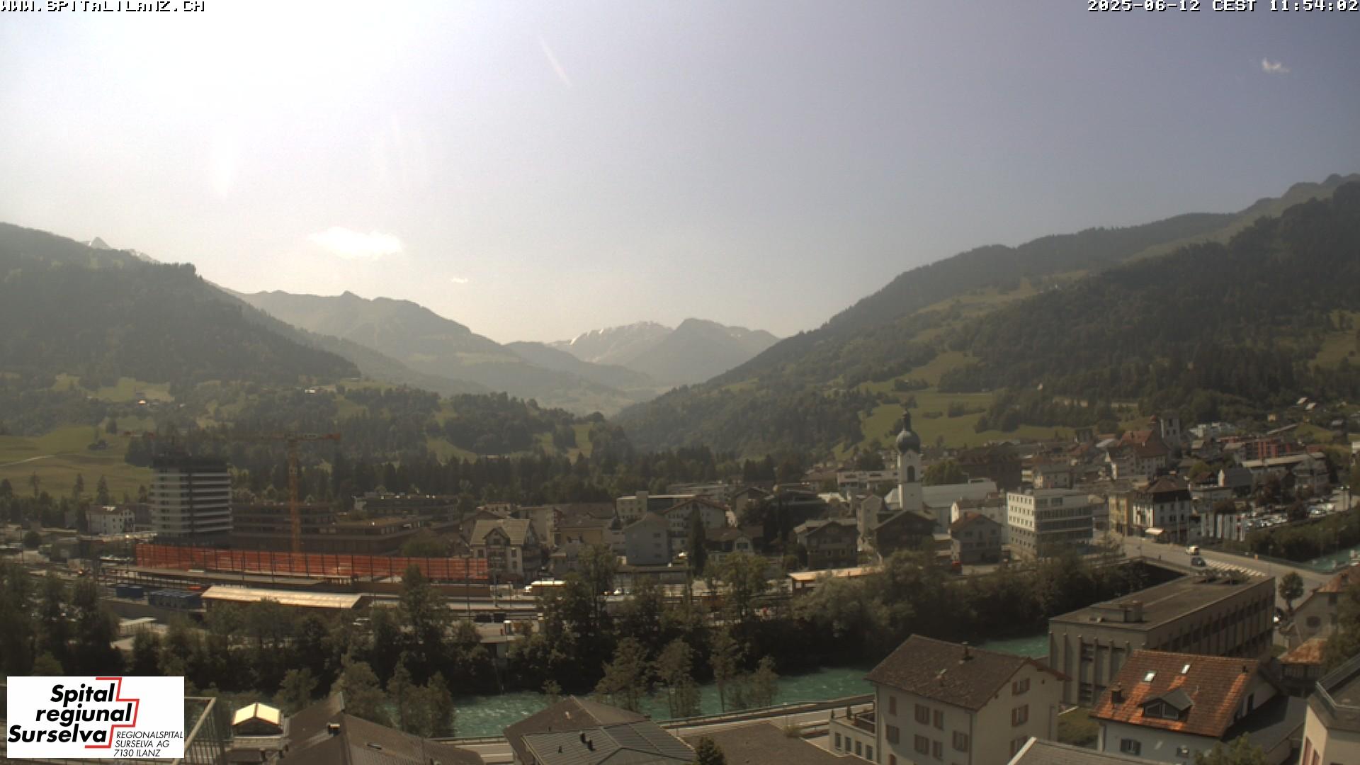 Scenic View of Surselva Region Webcam