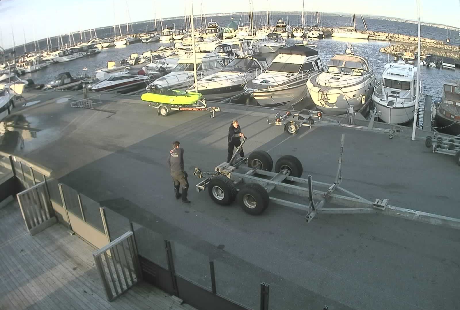Traffic Cam Gullfunnet: Rygge - Fuglevik båthavn molo vest