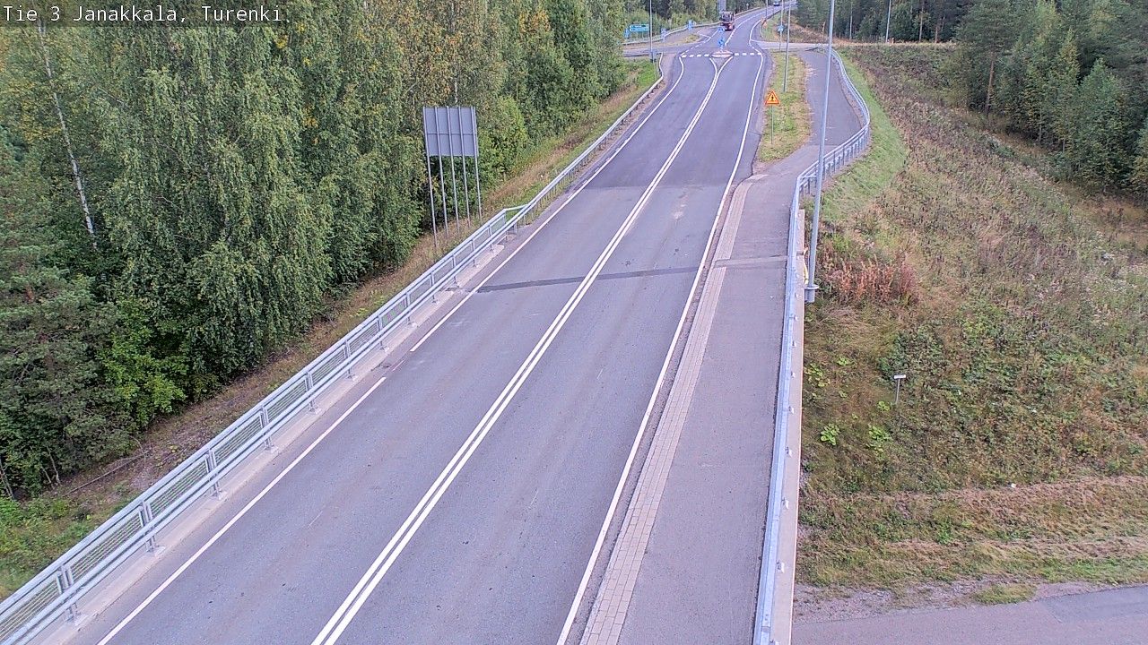 Traffic Cam Janakkala: Tie - Turenki - Tie 292 Turenkiin