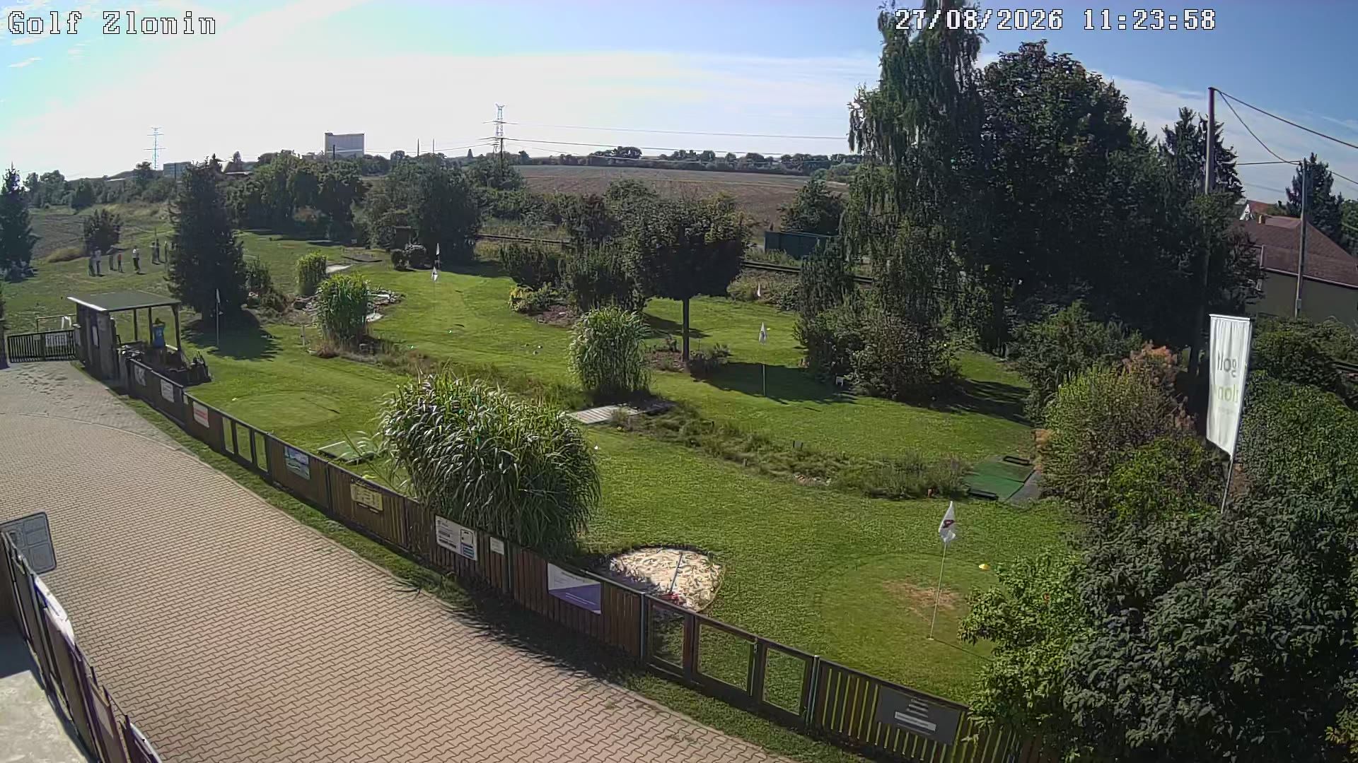 Traffic Cam Zlonin: Zlonín - Golf Club Zlonín