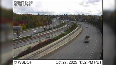 Seattle Traffic: I-90 at 18th Ave S Seattle Traffic: I-90 at 18th Ave S