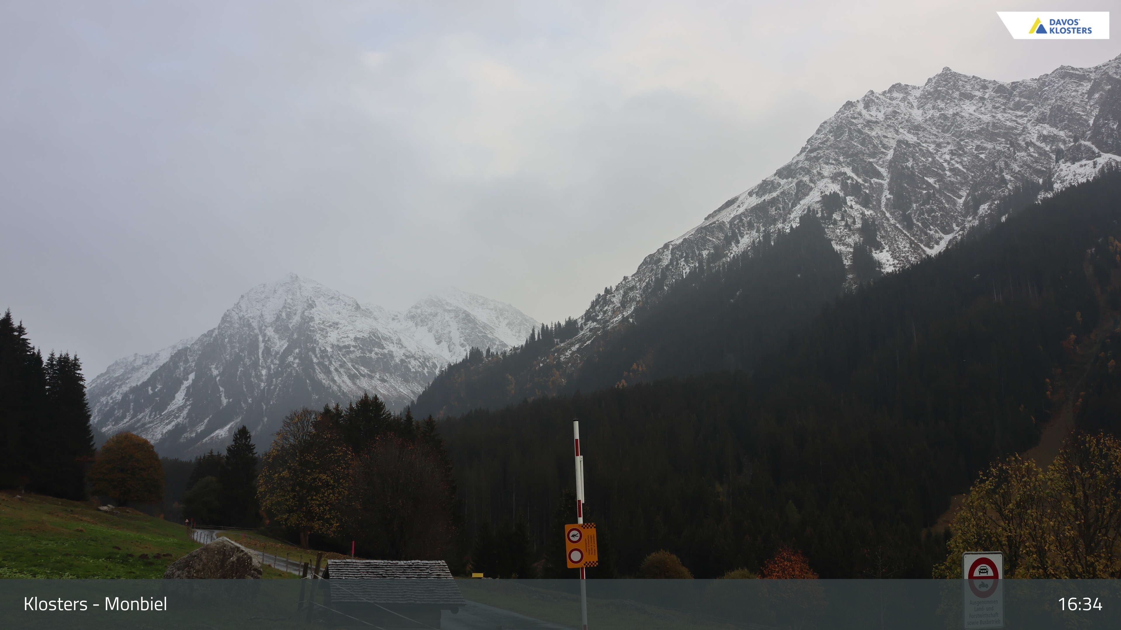 Klosters Dorf: Klosters - Monbiel Parkplatz