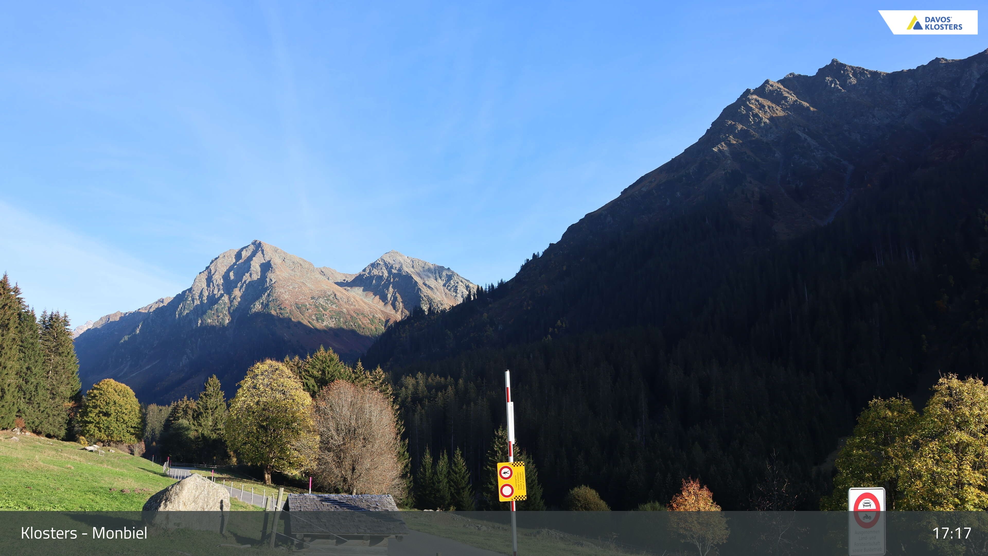 Klosters Dorf: Klosters - Monbiel Parkplatz