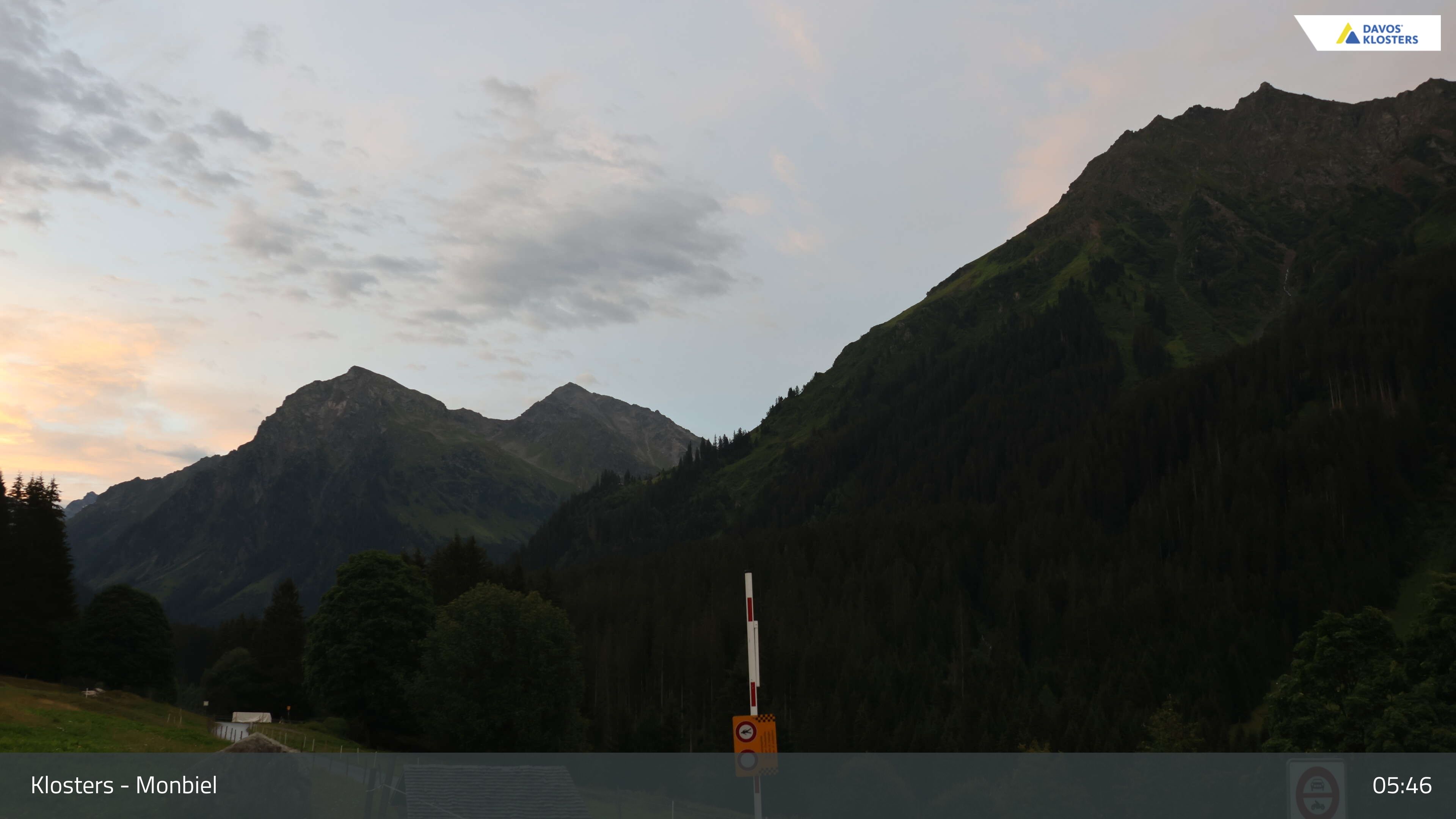 Klosters Dorf: Klosters - Monbiel Parkplatz