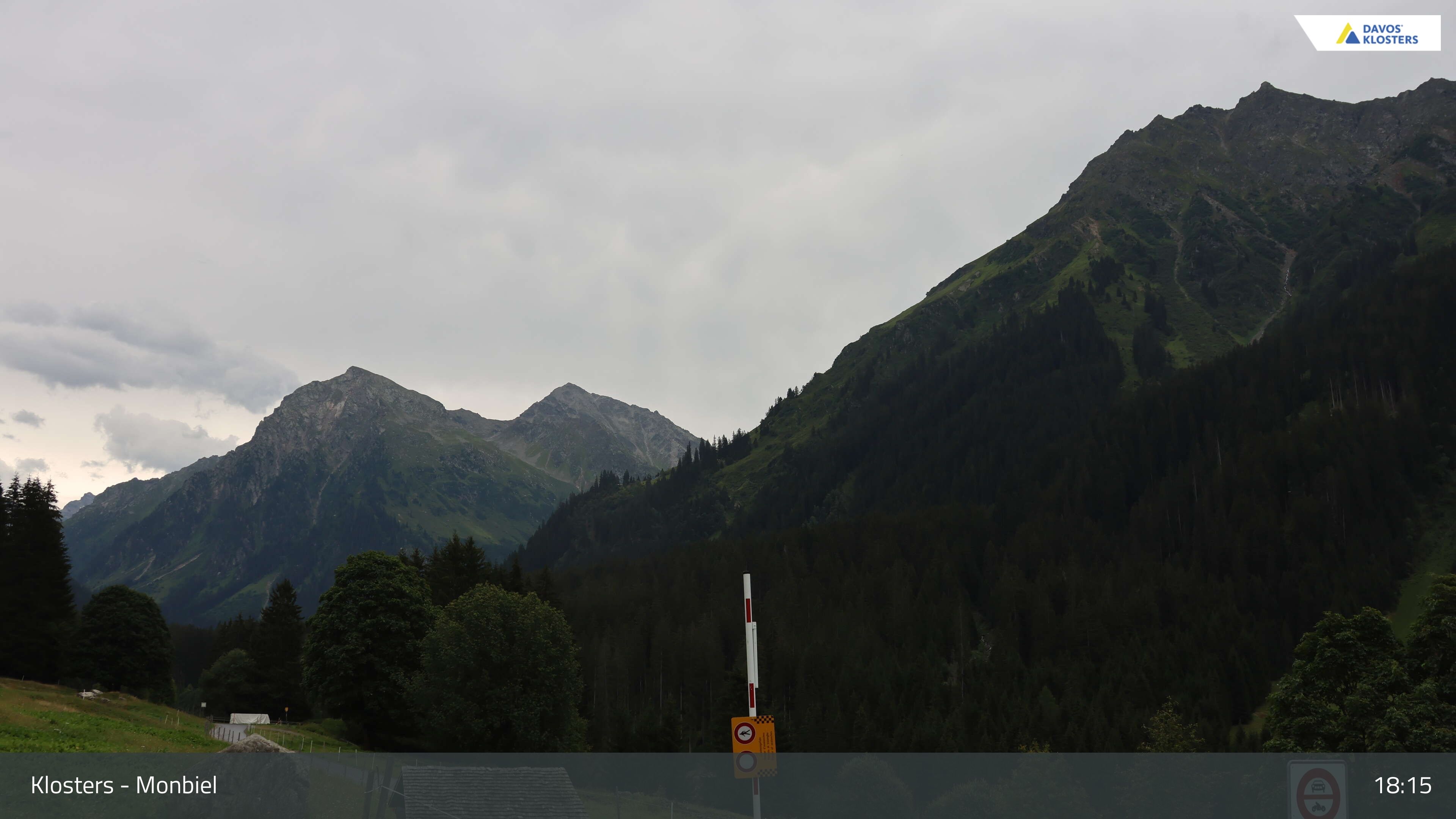 Klosters Dorf: Klosters - Monbiel Parkplatz