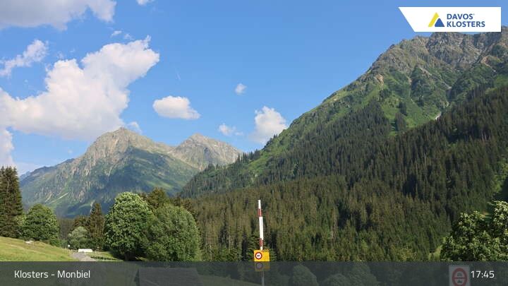 Klosters Dorf: Klosters - Monbiel Parkplatz