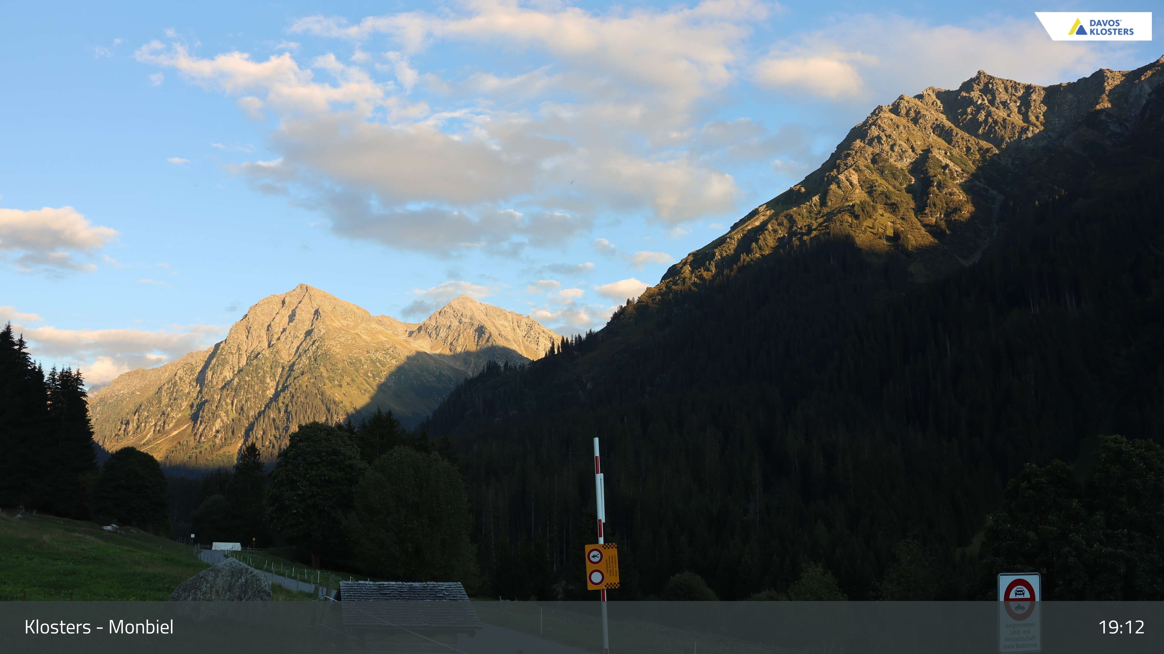 Klosters Dorf: Klosters - Monbiel Parkplatz