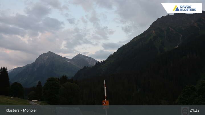 Klosters Dorf: Klosters - Monbiel Parkplatz